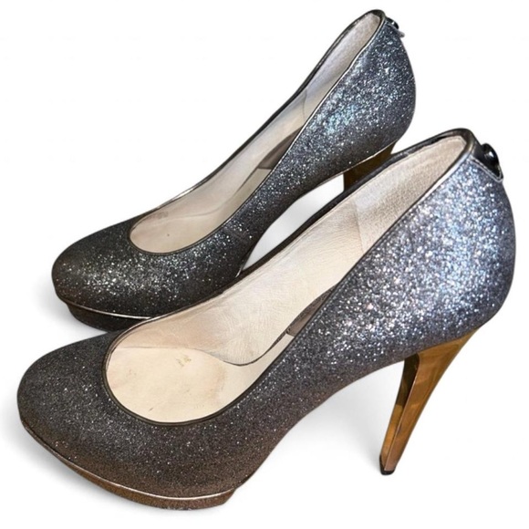 Michael Kors Womens Chantal Platform Pump Heels - Picture 9 of 11